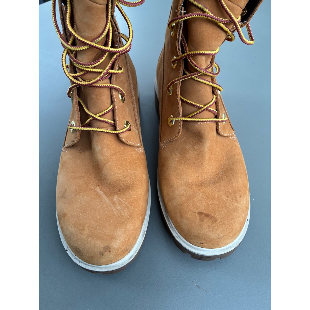 Timberland 14 Inch Premium Waterproof Boots Wheat Nubuck 7.5 - Picture 7 of 9
